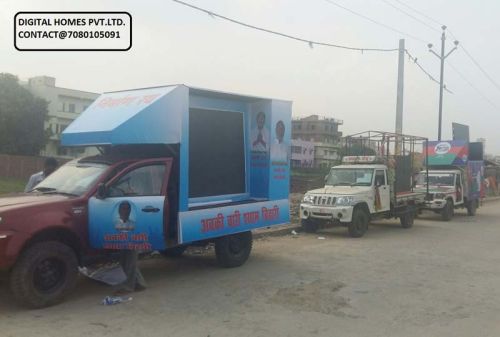 Low Cost LED Video Van For Election Campaigning
