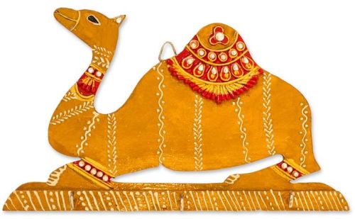 Wood Key Hanging (Camel), Style : Antique Imitation
