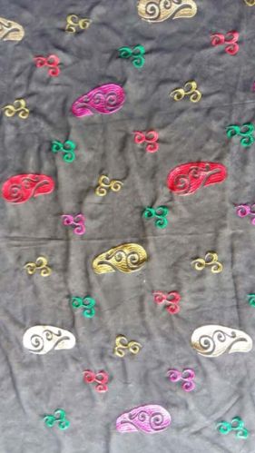 Silk & Polyester Kaftan Fabric, Gender : Female