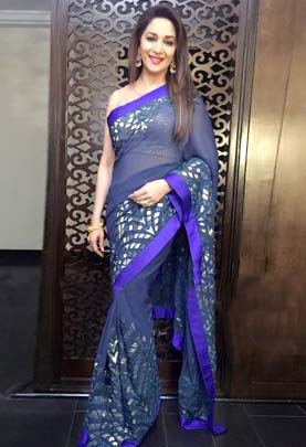 Printed Bollywood Sarees, Feature : Anti-Wrinkle, Comfortable, Skin Friendly