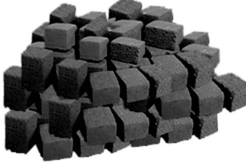 Coconut shell charcoal briquettes