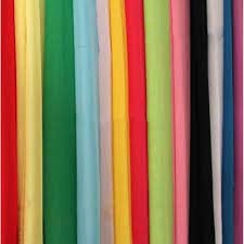 Plain Chiffon Fabric, Color : Multicolor