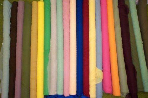 Georgette Fabric, For Garments, Pattern : Plain