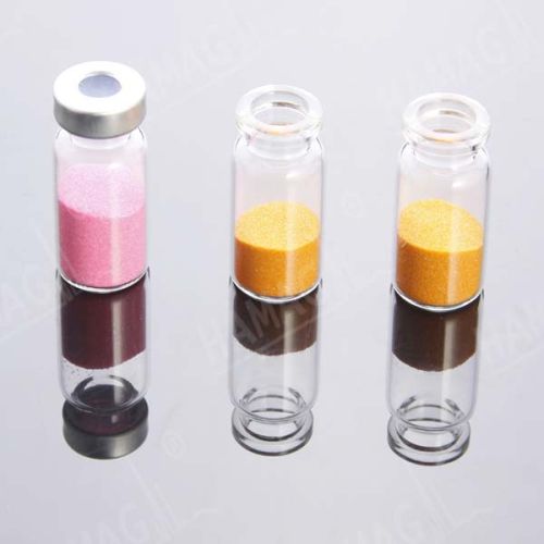 Glass Crimp Vial With Open-top, Brand Name : excellent for laboratory