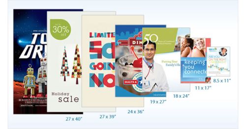 Posters Printing Services