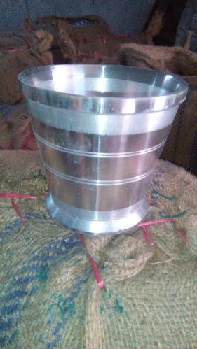 Round Stainless Steel Khalbatta, For Hotel, Restaurant, Color : Silver