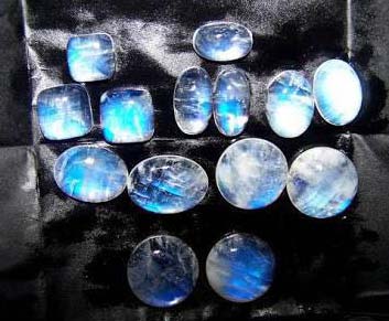 White Rainbow Moonstones