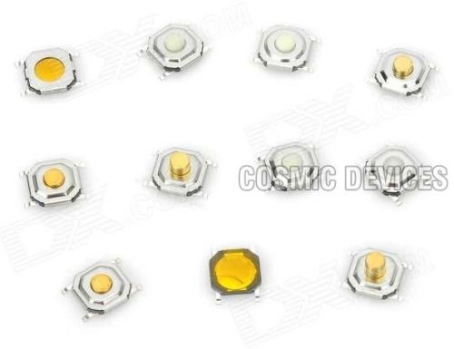 Round Metal SMD Chip Tact Switches