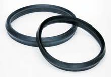 Round Elastomeric Pipe Rubber Ring, For Plumbing, Technics : Molding