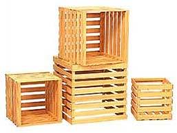 Square Wooden Crates, For Fruits, Packing Vegetables, Feature : Good Capacity, High Strength