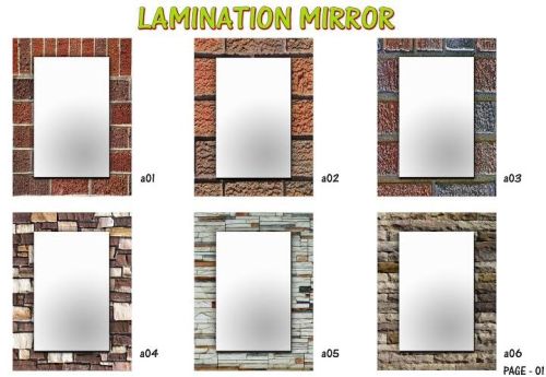 GLASS Glass Lamination Mirrors, For Household, Size : Medium