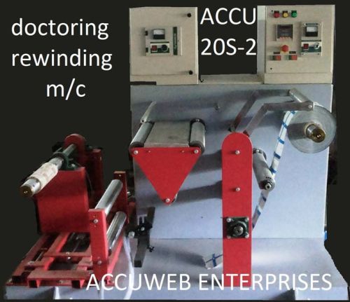 Doctoring Rewinding Machine