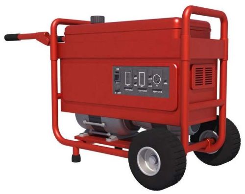 Steel Portable Generator, Color : Red, Model Number : PG2000