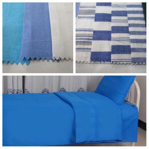 Hospital Beding Cotton Bed Sheet Fabric, Width : 58'
