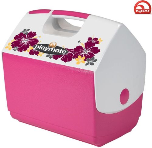 IGLOO PLAYMATE ELITE HIBISCOUS 16 QT PINK DREAM ICE BOX