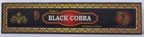 Indian's Black Cobra Floral Sticks