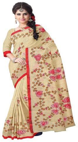 SRIBC30002 Bengal Cotton Saree, Technics : Woven