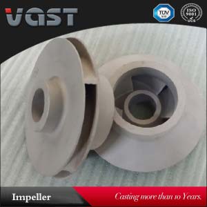 SS316/SS304/Duplex 2205 Stainless Steel Casting Pump Impeller