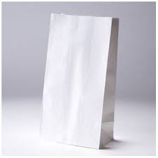 Non Zipper White Paper Bag, For Packaging, Shoppimg, Size : 12x10inch, 16x14inch, 20x16inch