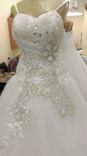 HEAVY EMBROIDY BARBIE GAON FREE, Gender : FEMALE