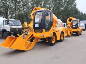 Self Loading Mixer Truck Concrete