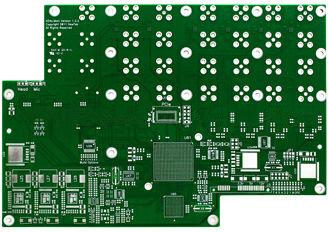 Double-sided PCB With Immersion Silver Finish and Idea For Household E
