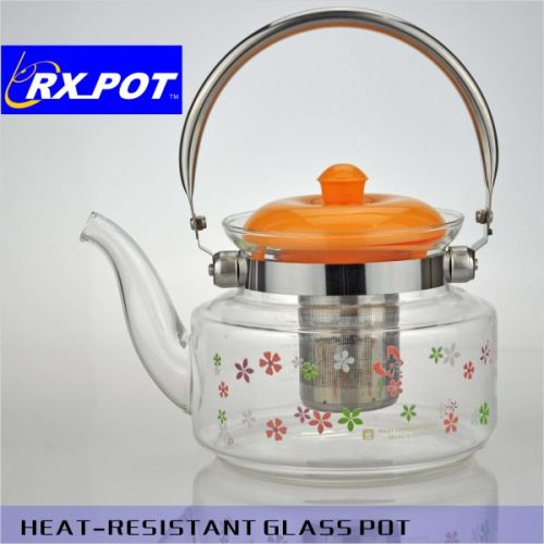 Novelty Glass TeaPot Wholesale, Brand Name : BRXPOT