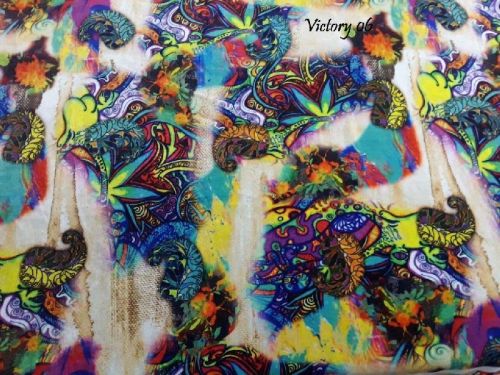 Printed Velvet Fabrics, Density : 96/120