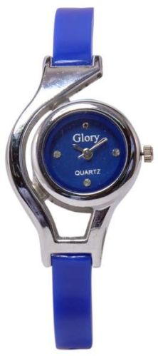 Glory Blue Hand Watch, Gender : Female