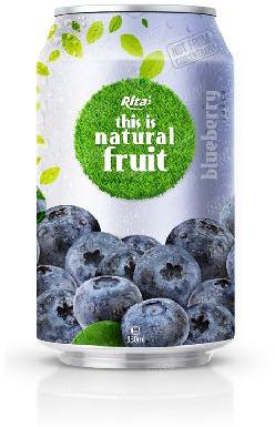 Blueberry Juice Drink 330ml, Brand Name : rita beverage