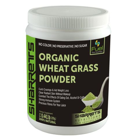 Sharrets Organic Wheat Grass Powder