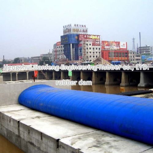 China Round Rubber Dam To Nigeria, Brand Name : jianfeng