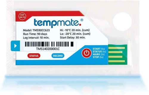 Single Use Temperature Data Logger (Tempmate S1)