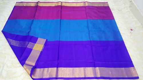 Uppada 3 Colour Pure Silk Sarees