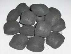 Coconut shell charcoal briquettes