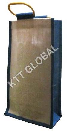 Jute Water Bottle Bag (WB-3016), Size : 36X20X10