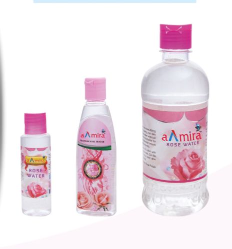 Aamira Rose Water, For Cosmetic Use, Supply Type : 100 Ml, 500 Ml 1 Liter Packs