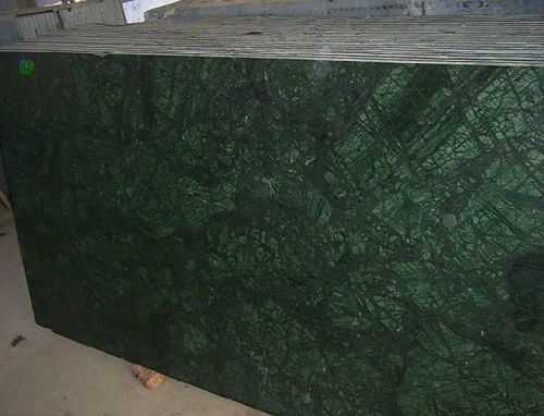 Polished Dark Green Marble Slabs