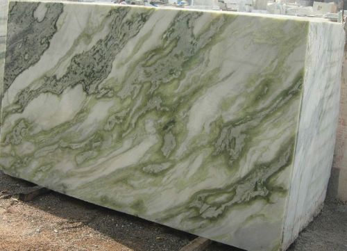 Polished Light Green Marble Slabs