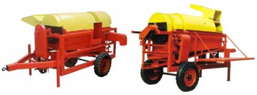 Hydraulic Semi Automatic Paddy Thresher, For Agriculture Purpose, Threshing Capacity : 0-500kg/HR