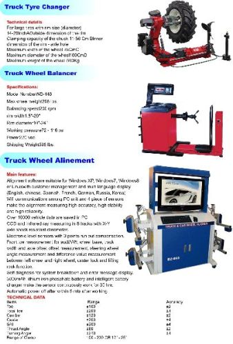 Bus Wheel Alignment Balancer Machine