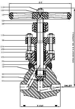 Forged Steel Globe Valve (pressure Class 1500 Through 2500)