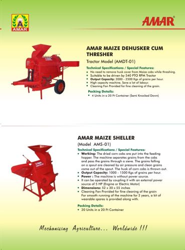Amar Maize Threshers