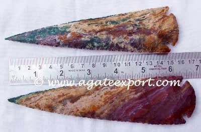 Agate Arrowheads 6 To 7