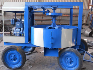 Pan Concrete Mixer