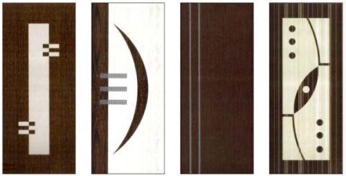 Printed Matt Finish Wooden Laminated Doors, Position : Commercial, Exterior