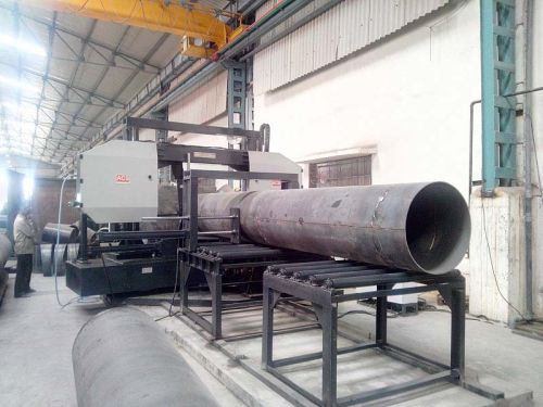 Automatic Double Column Bandsaw Machine (ACS-DFA-MITRE), Certification : CE Certified