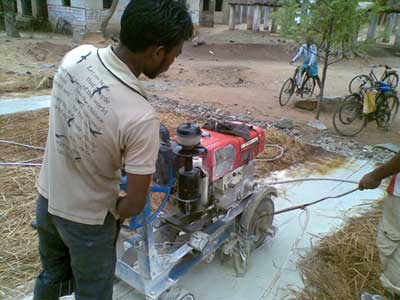 Kerb Cutting Machine