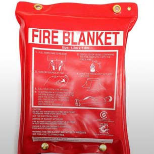 Fiber Fire Safety Blankets, For Industrial, Size : 4x6ft