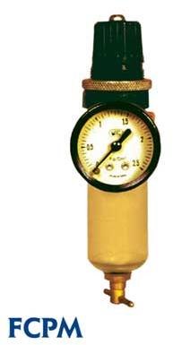 Brass FCPM Pressure Regulator, For Gas, Color : Black